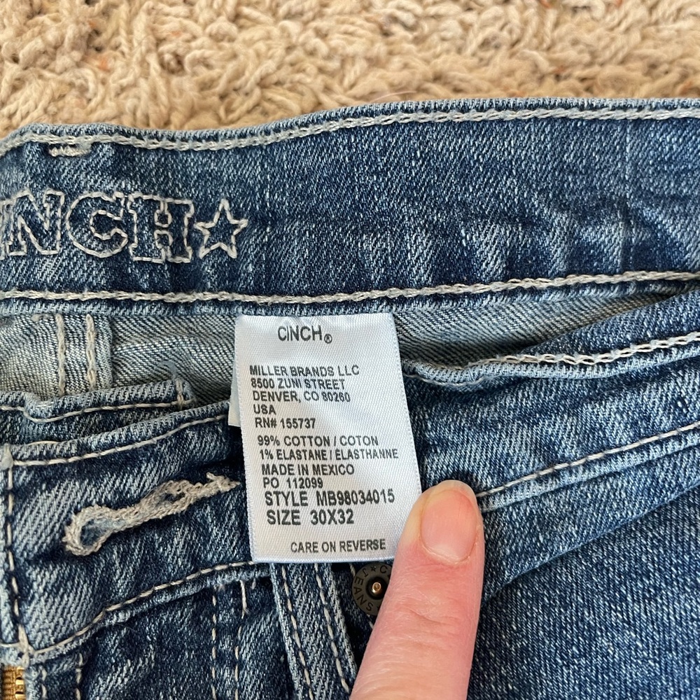 Men’s cinch jeans